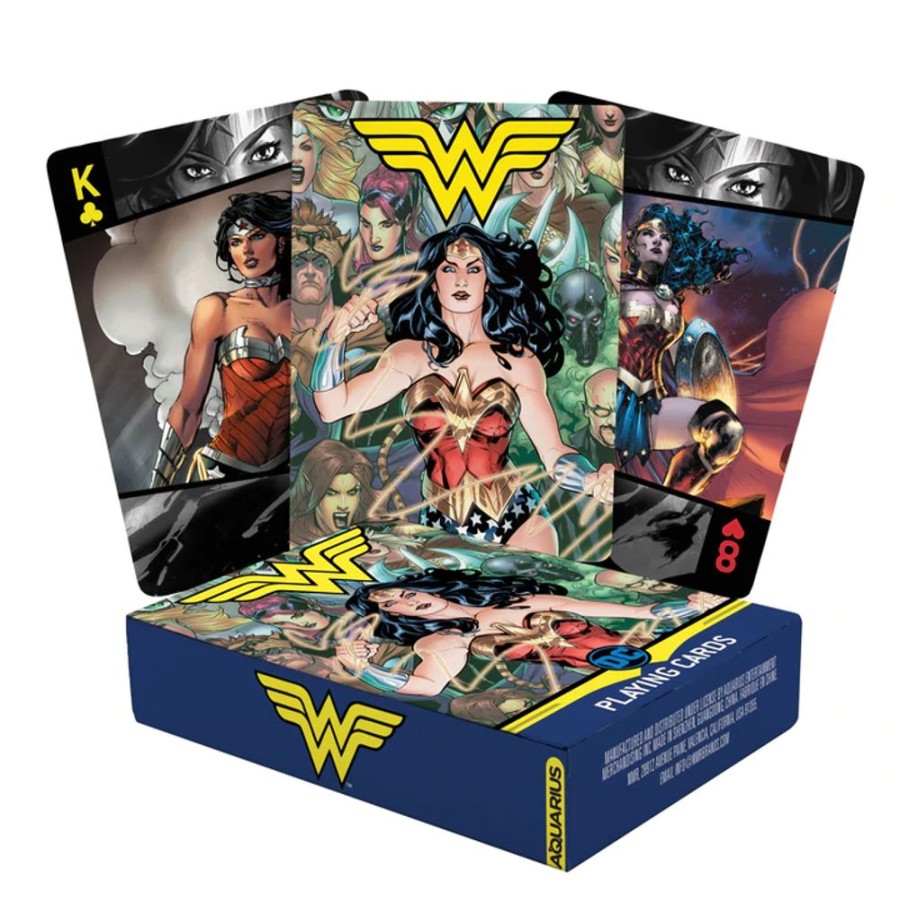 Aquarius | Dc Comics - Wonder Woman - Jeu De Cartes