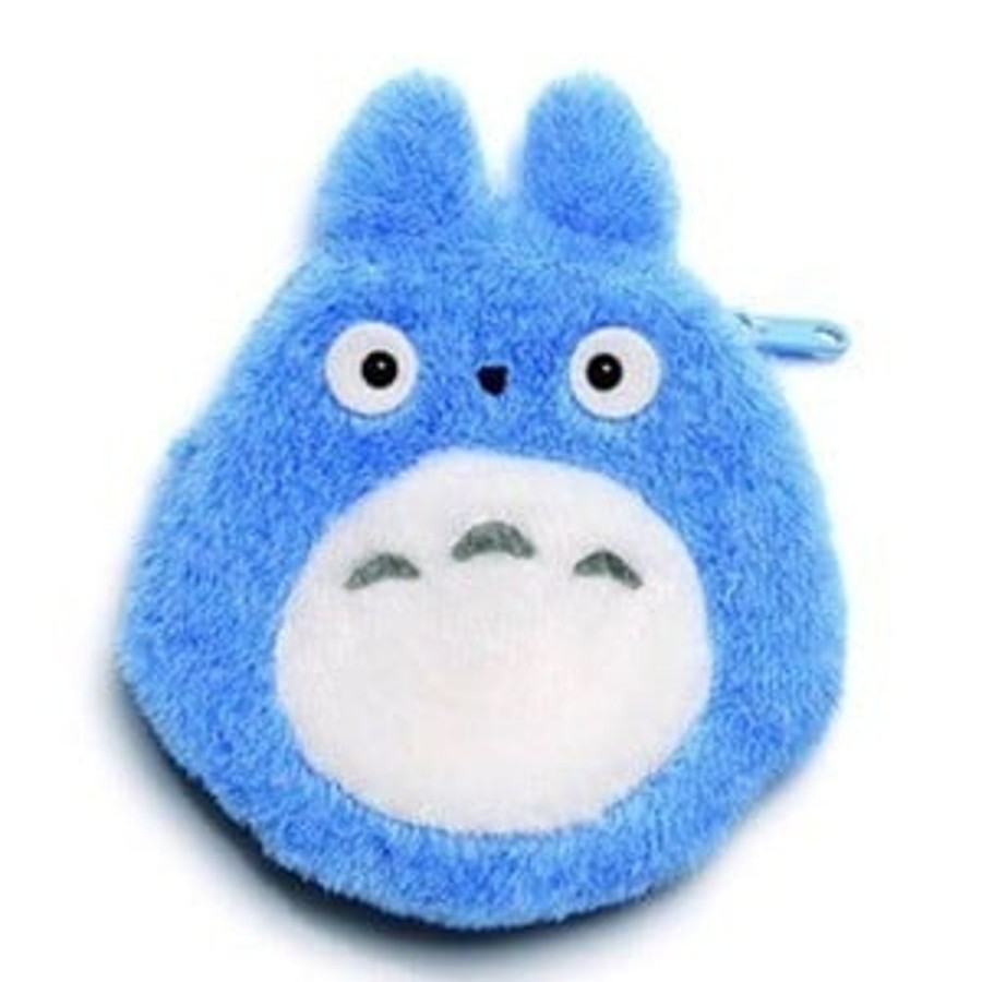 Semic | Studio Ghibli - Porte-Monnaie Peluche Totoro Bleu - 12 Cm