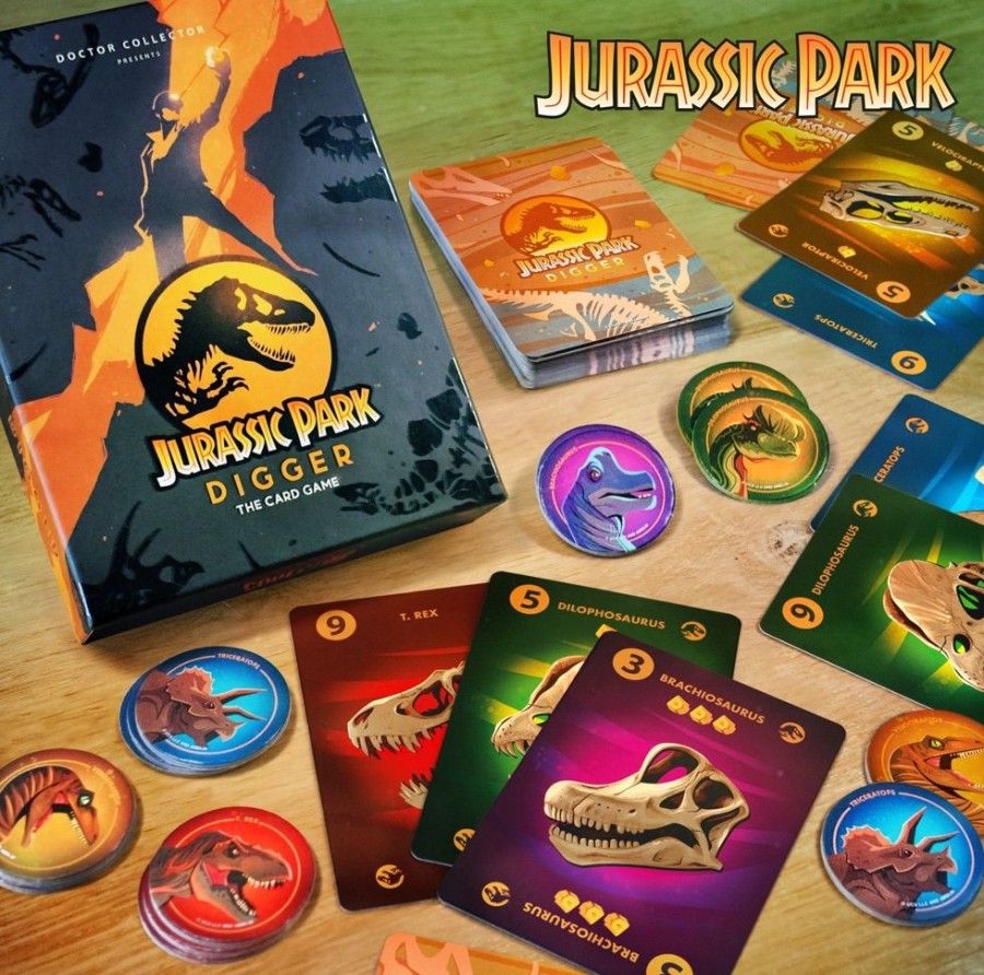 Doctor Collector | Jurassic Park - Jeu De Cartes "Digger"