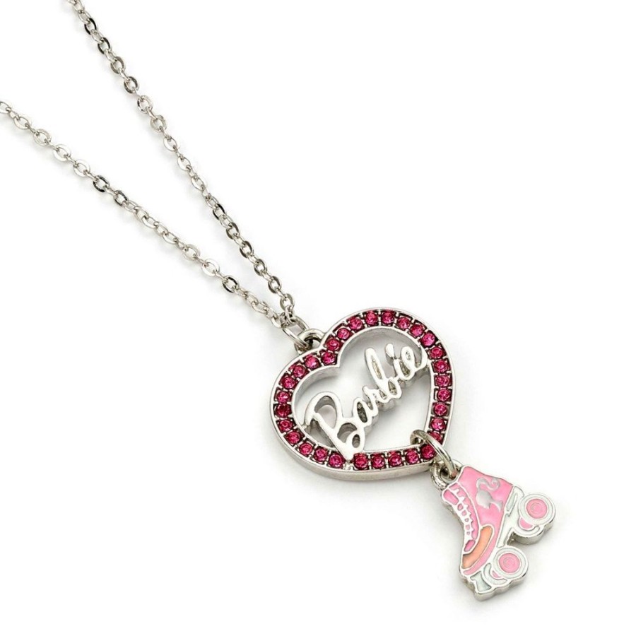 Carat | Barbie - Collier Chaine - Coeur & Patin A Roulettes