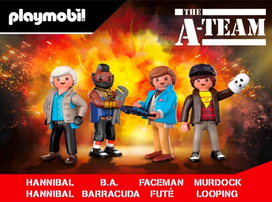 Playmobil | Movie Cars - Fourgon De L'Agence Tous Risques 'Playmobil'