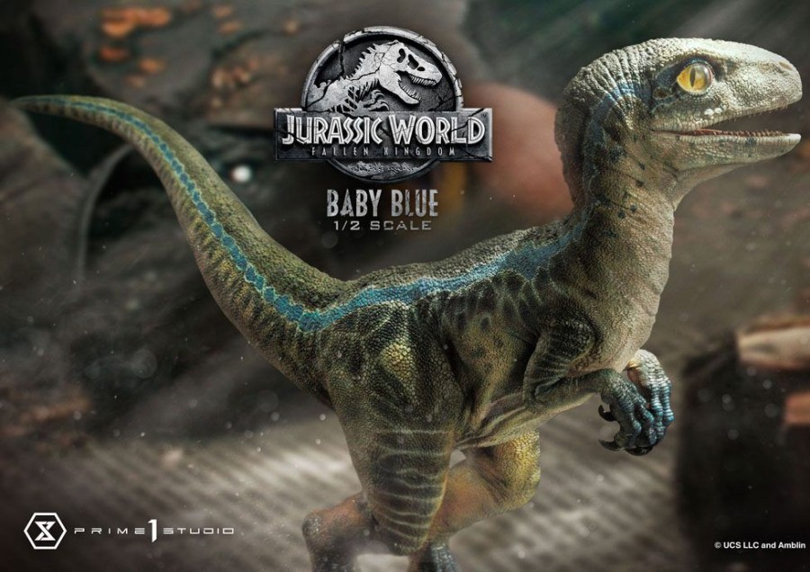 Prime 1 Studio | Jurassic World - Baby Blue - Statuette Prime1 '34X48X26Cm'