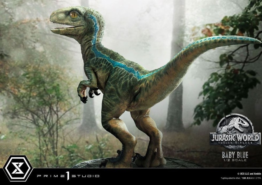 Prime 1 Studio | Jurassic World - Baby Blue - Statuette Prime1 '34X48X26Cm'