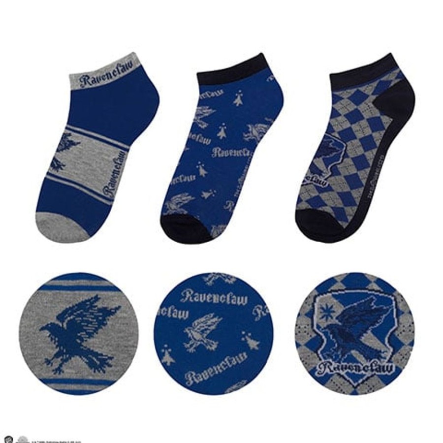 Cinereplicas | Harry Potter - Serdaigle - Lot De 3 Paires De Chaussettes