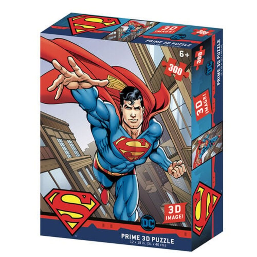 Prime 3D | Superman - Puzzle Lenticulaire 3D 300P '46X31Cm'