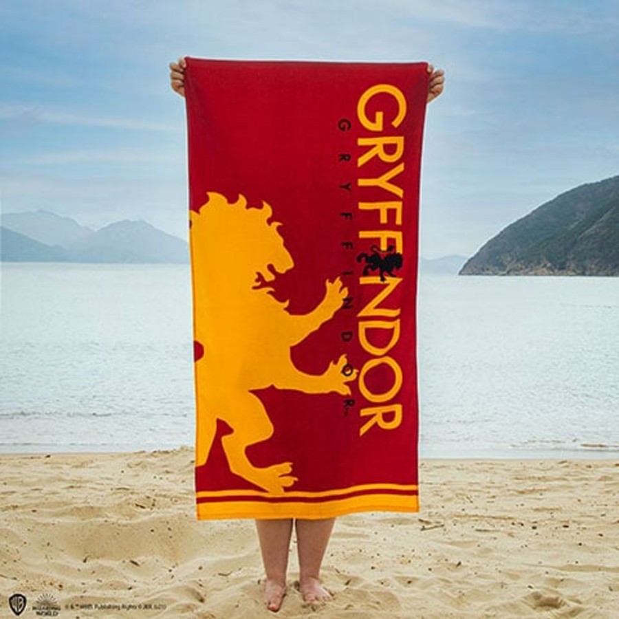 Cinereplicas | Harry Potter - Gryffondor - Serviette De Plage 100% Coton '70X140Cm'