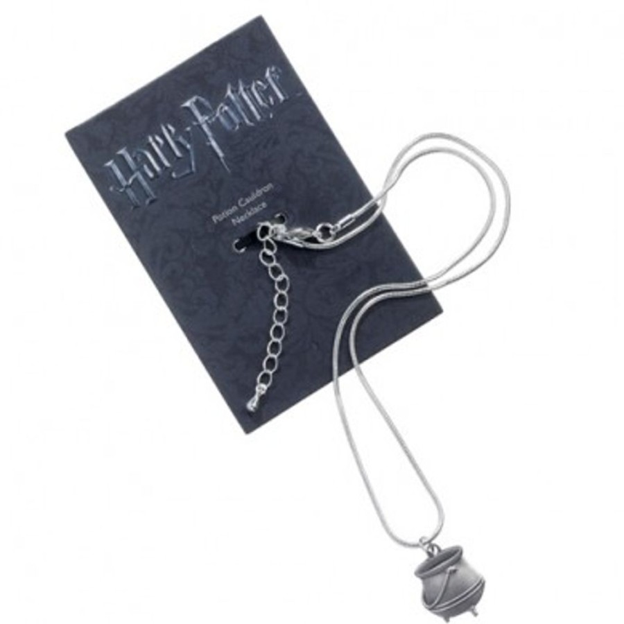 Carat | Harry Potter - Pendentif Et Collier Plaque Argent - Potion Cauldron