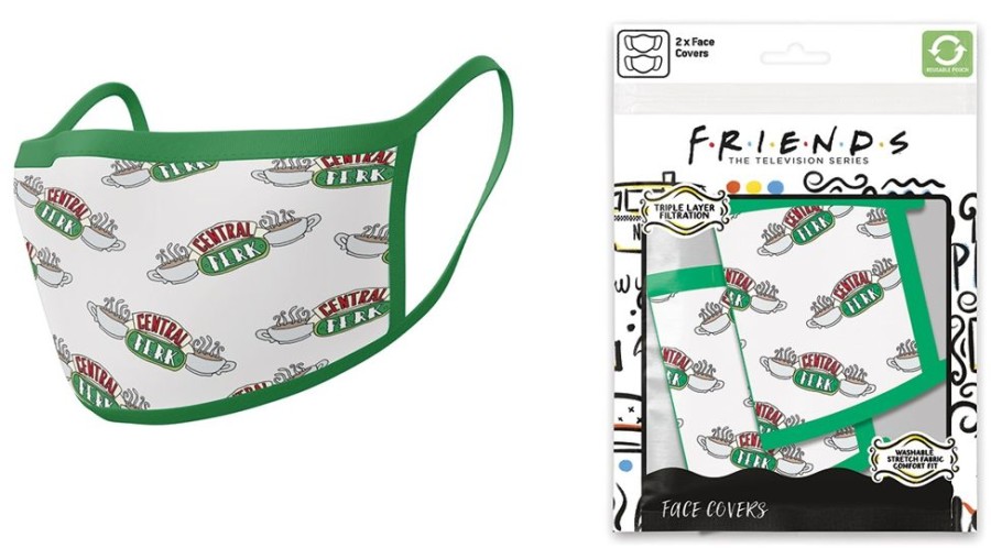 Pyramid | Friends - Central Perk - Set De 2 Masques Visage