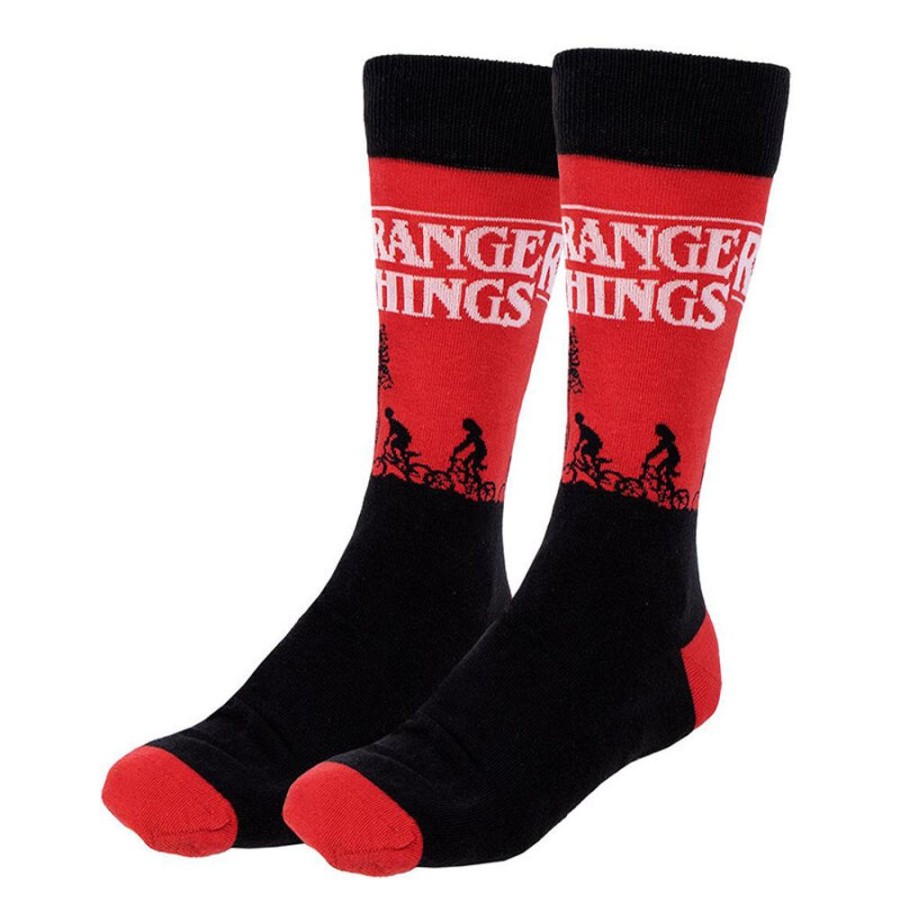 Cerda | Stranger Things - Pack De 3 Paires De Chaussettes (Taille 35-41)