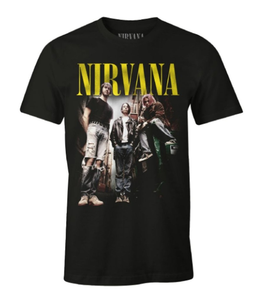 Cotton Division | Nirvana - Bande - T-Shirt Homme (S)