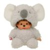 Bandai Red | Monchhichi - Animals "Koala" - Peluche 20Cm