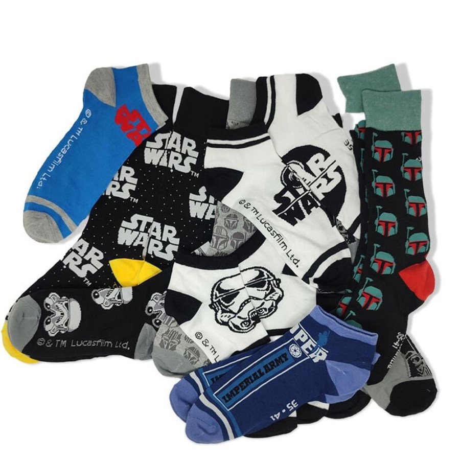 Cerda | Star Wars - Gift Box- 12 Paires De Chaussettes (T 41-46)