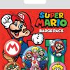 Pyramid | Nintendo - Pack 5 Badges - Super Mario