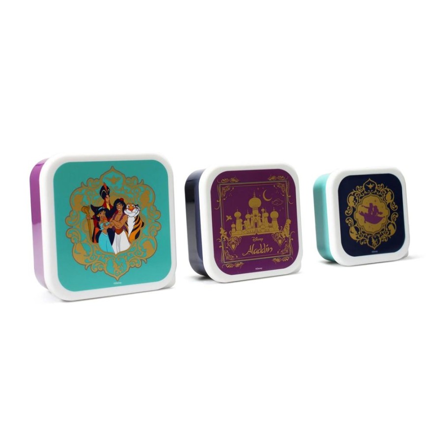 HMB | Disney - Aladdin - Set De 3 Boites A Tartines