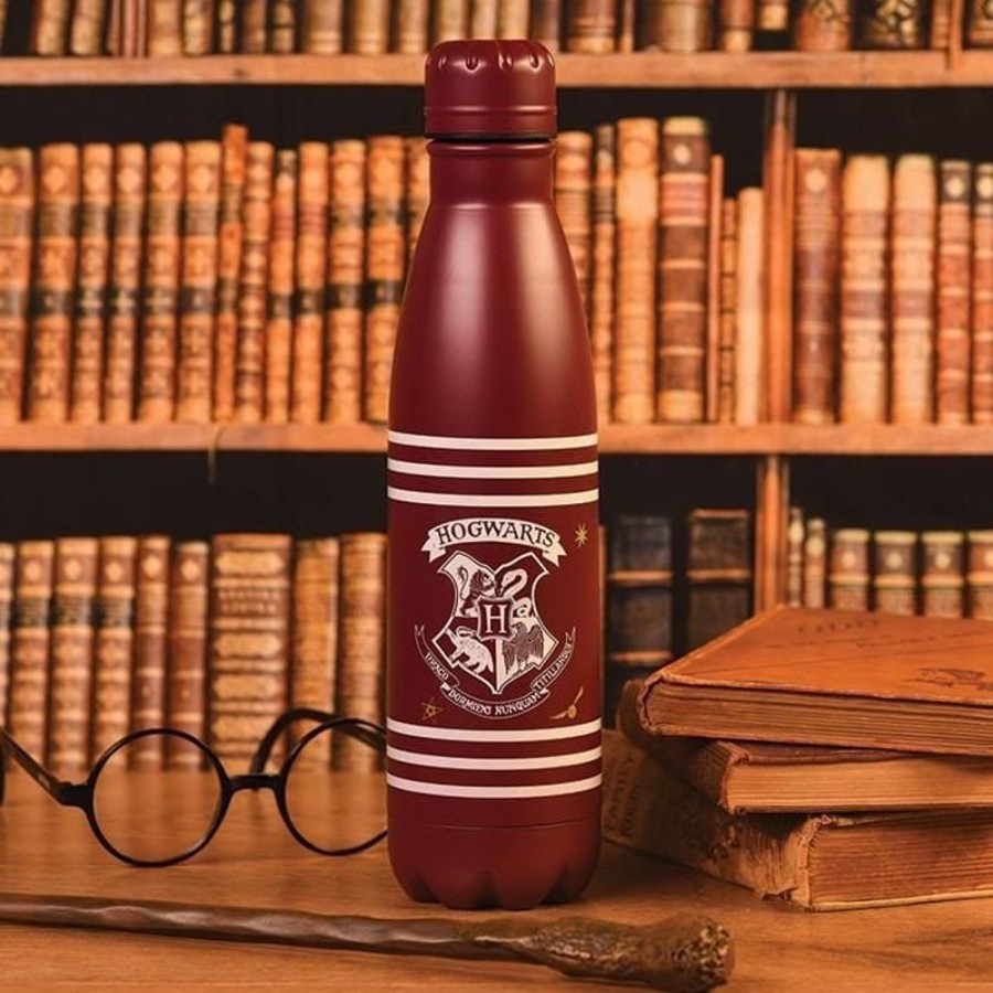 Pyramid | Harry Potter - Bouteille En Metal - Crest & Stripes - 500Ml