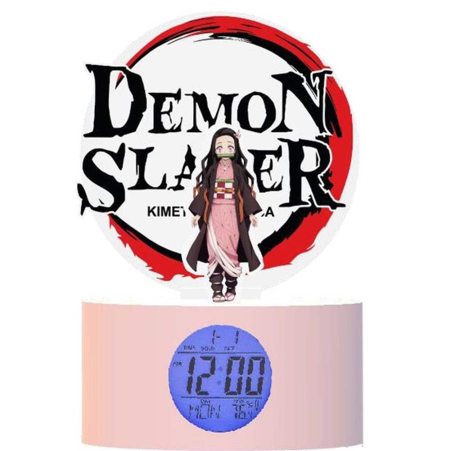 Teknofun | Demon Slayer - Nezuko - Reveil Lumineux Led - 20 Cm