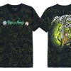 Cotton Division | Rick Et Morty - Portal Boyz - T-Shirt Oversize Homme (Xs)