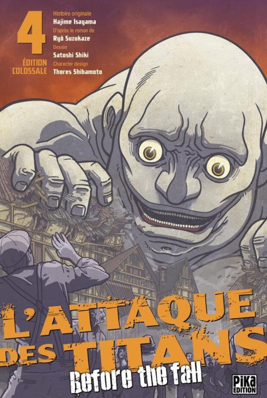 Pika | L'Attaque Des Titans - Before The Fall - Edition Colossale - Tome 4