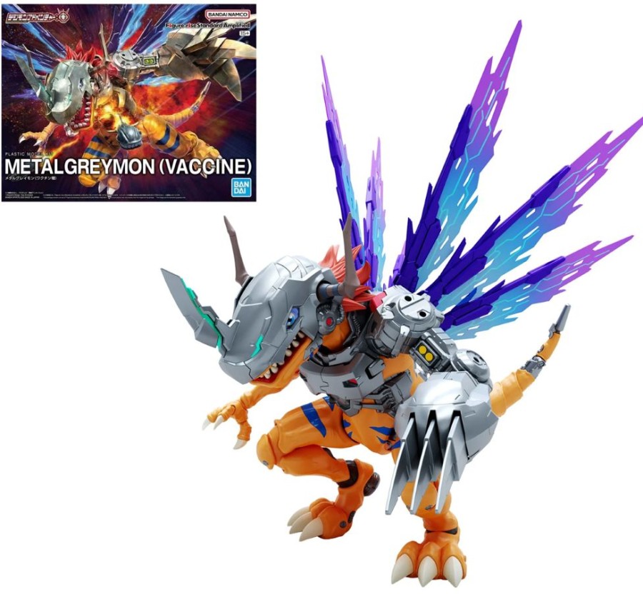 Bandai Model Kit | Digimon - Figure-Rise Standard Amplified Metalgreymon - Model Kit