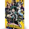 Pyramid | My Hero Academia - Heroes - Impression Sur Bois 40X59Cm Reprod