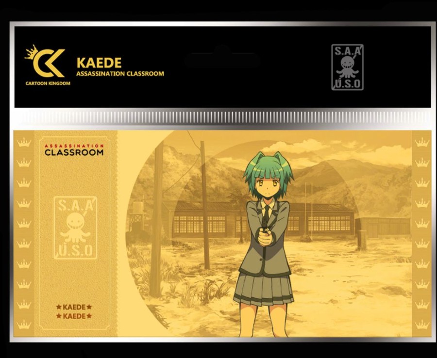 Cartoon Kingdom | Assassination Classroom - Kaede - Golden Ticket