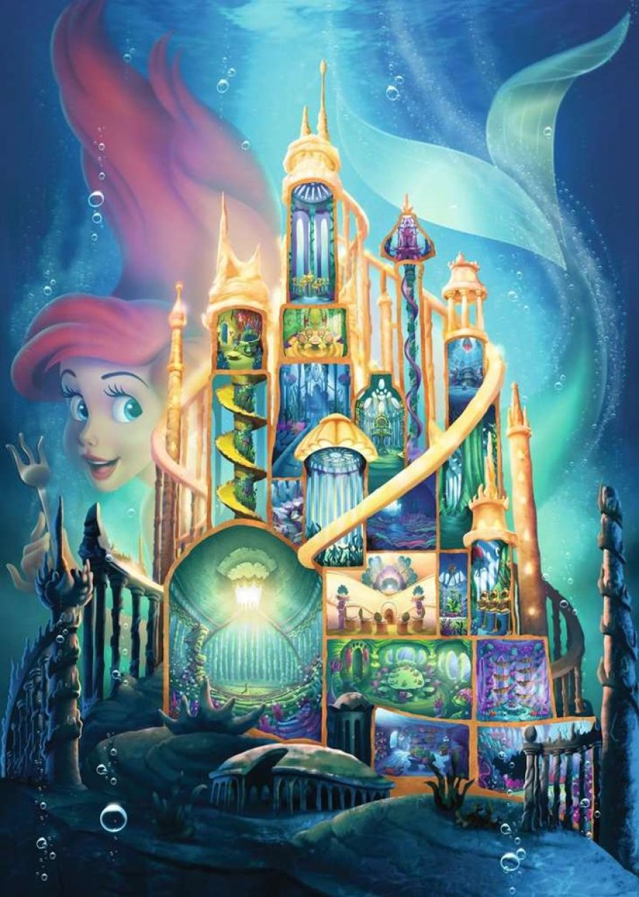 Ravensburger | Disney Castle - Ariel - Puzzle 1000Pcs