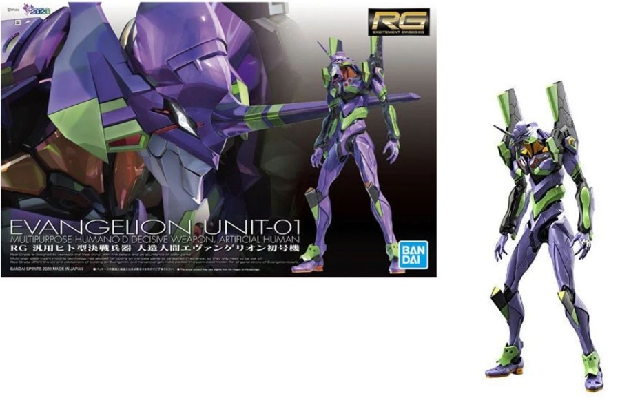 Bandai Model Kit | Evangelion - Rg Unit-01 - Model Kit Reprod