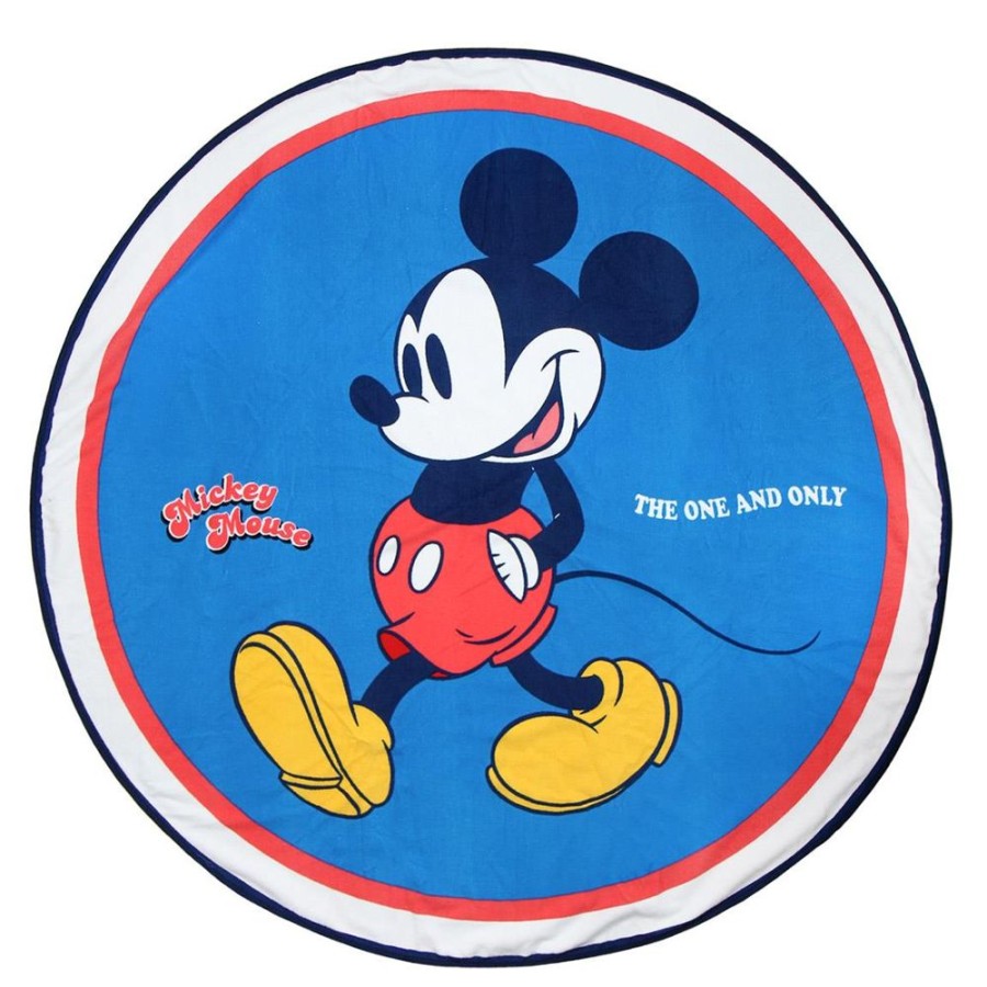 Cerda | Disney - Serviette De Bain Rond 130Cm - Mickey