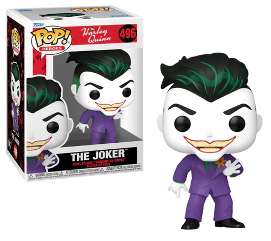 Funko | Harley Quinn Animated Series - Pop Heroes N° 496 - Le Joker