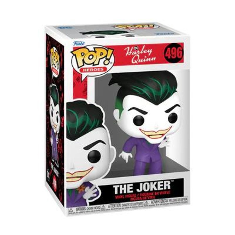 Funko | Harley Quinn Animated Series - Pop Heroes N° 496 - Le Joker