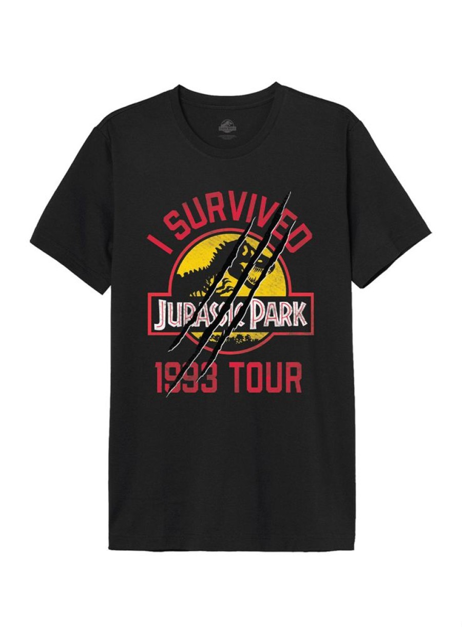 Cotton Division | Jurassic Park - I Survived 1993 Tour - T-Shirt (S)