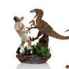 Iron Studios | Jurassic Park - Clever Girl - Statuette Art Scale 25Cm