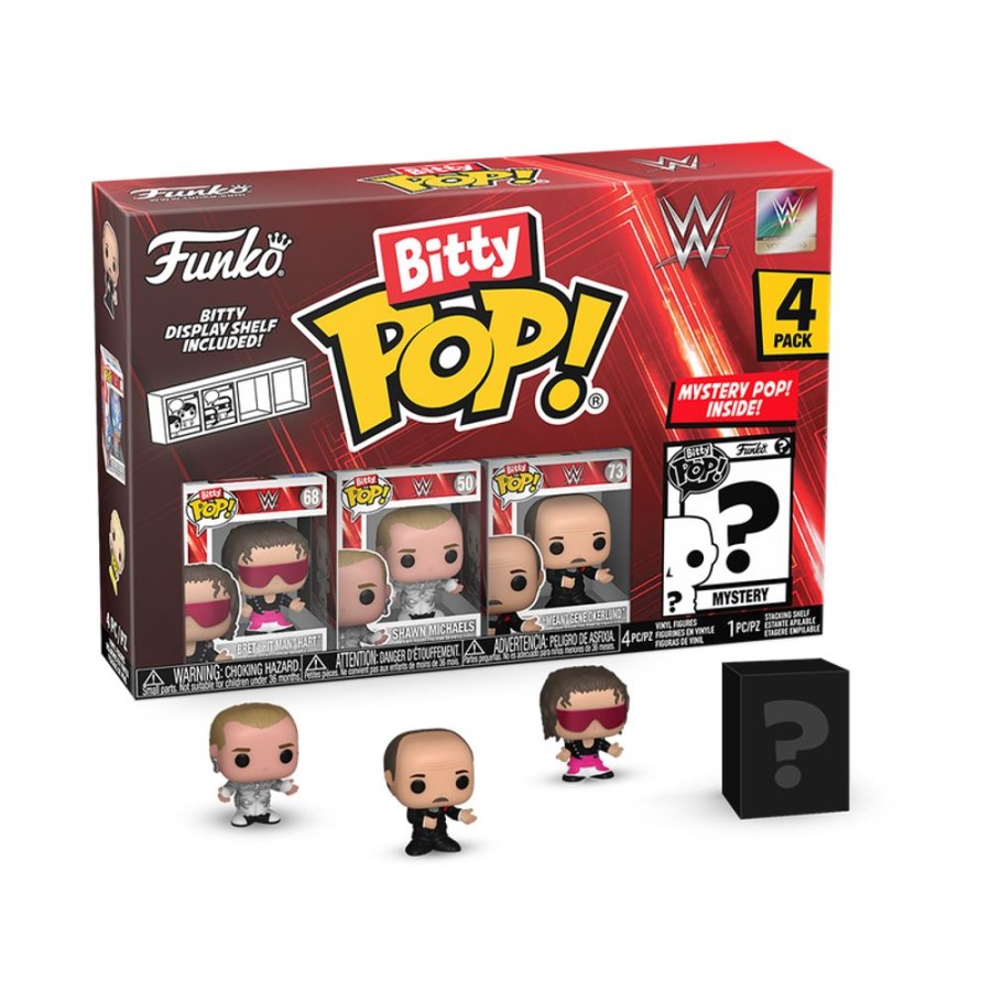 Funko | Wwe - Bitty Pop 4 Pack 2.5Cm - Bret Hart