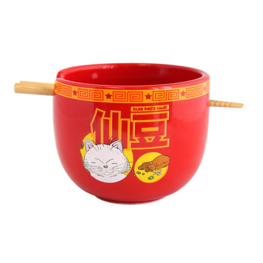 Just Funky | Dragon Ball - Bol A Ramen Avec Baguette 470Ml - Red Cat