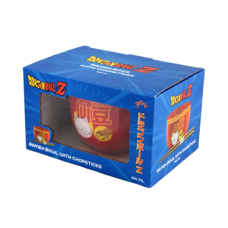 Just Funky | Dragon Ball - Bol A Ramen Avec Baguette 470Ml - Red Cat