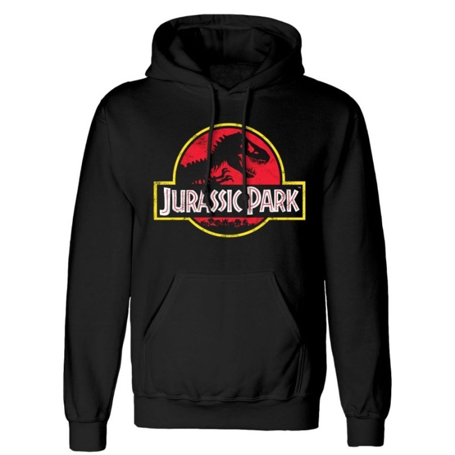 JURASSIC PARK | Jurassic Park - Logo Classique - Pullover Homme (M)