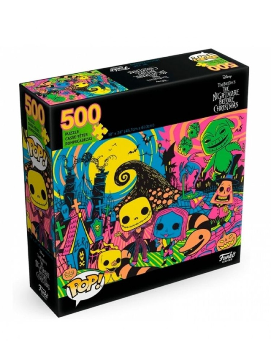 Funko | Disney - L'Etrange Noel De Monsieur Jack "Blacklight" - Pop Puzzles