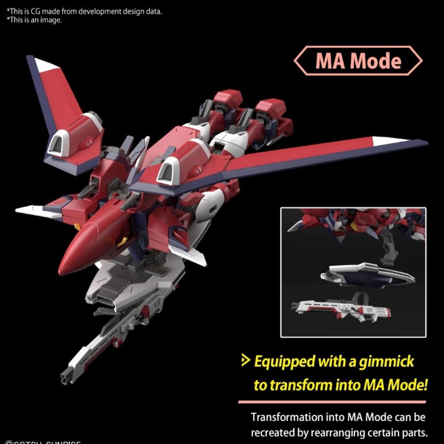 Bandai Model Kit | Gundam - Hg 1/144 Immortal Justice Gundam - Model Kit