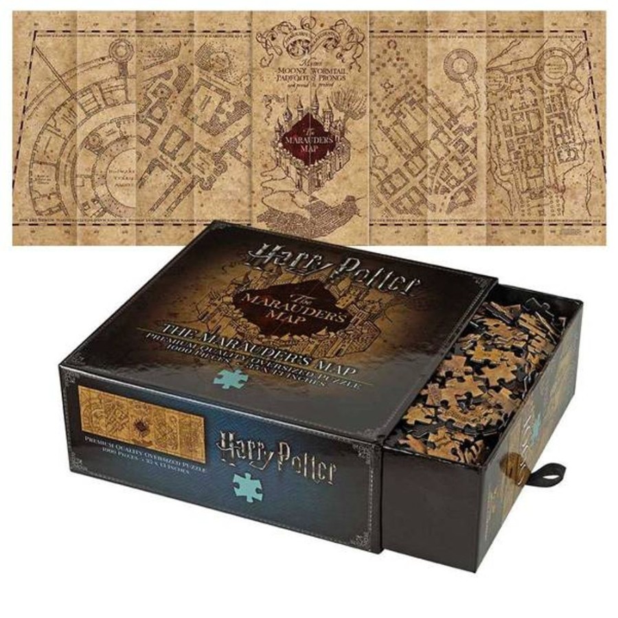 Noble Collection | Harry Potter - Puzzle 1000 Pcs - Carte Du Maraudeur