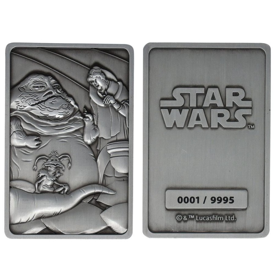 Fanattik | Star Wars - Jabbah The Hut - Lingot En Metal Collector