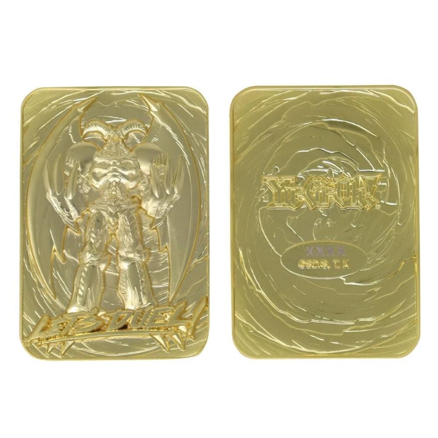 Fanattik | Yu-Gi-Oh! - Summoned Skull - Carte En Metal Plaque Or Collector