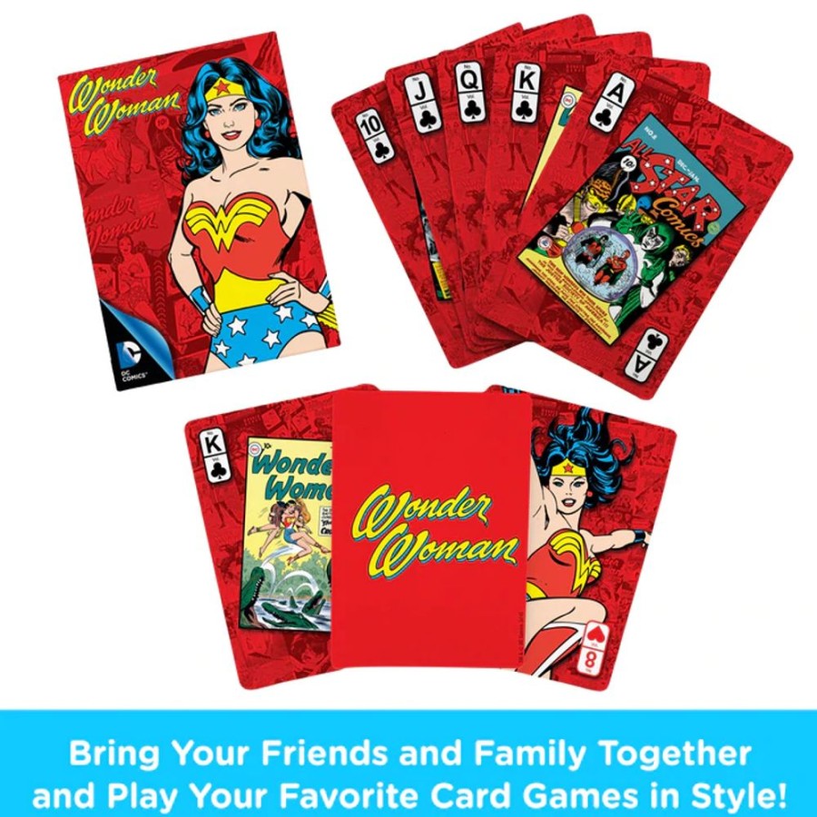 Aquarius | Dc Comics - Wonder Woman - Jeu De Cartes