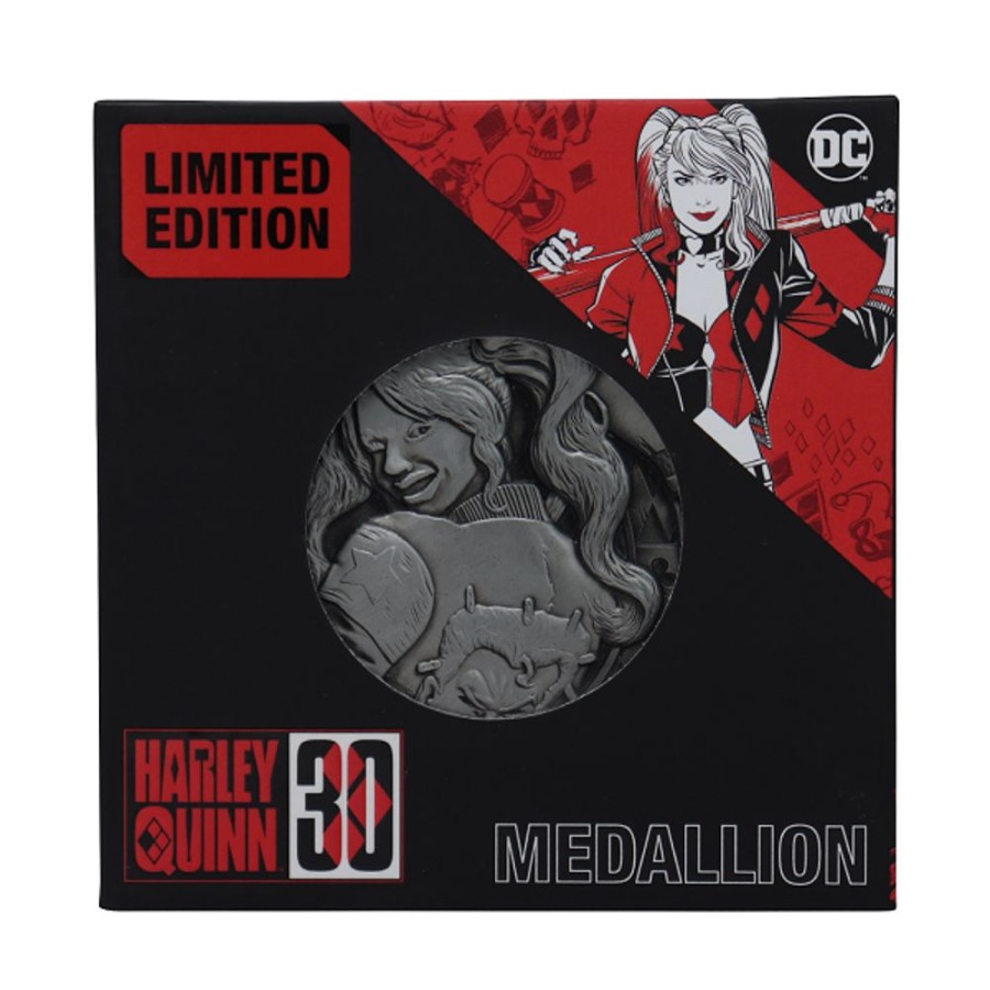 Fanattik | Harley Quinn - Anniversaire 30Ans - Medaillon Edition Limitee