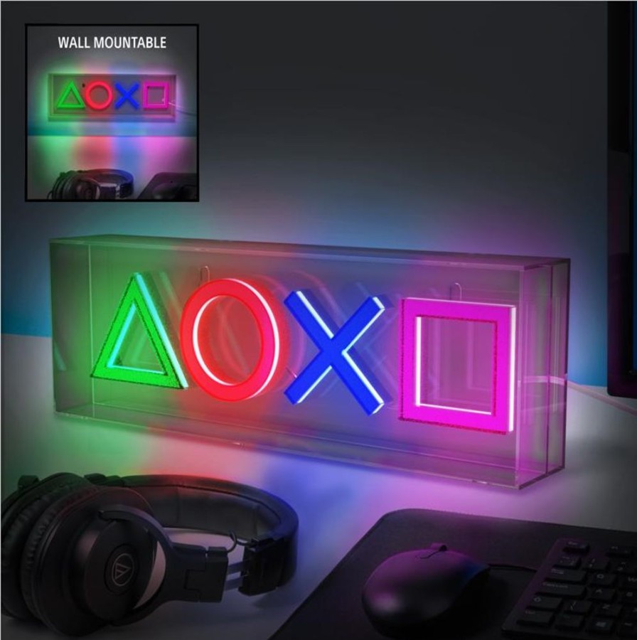 Paladone | Playstation - Lampe Led Neon 9.96X29.8Cm