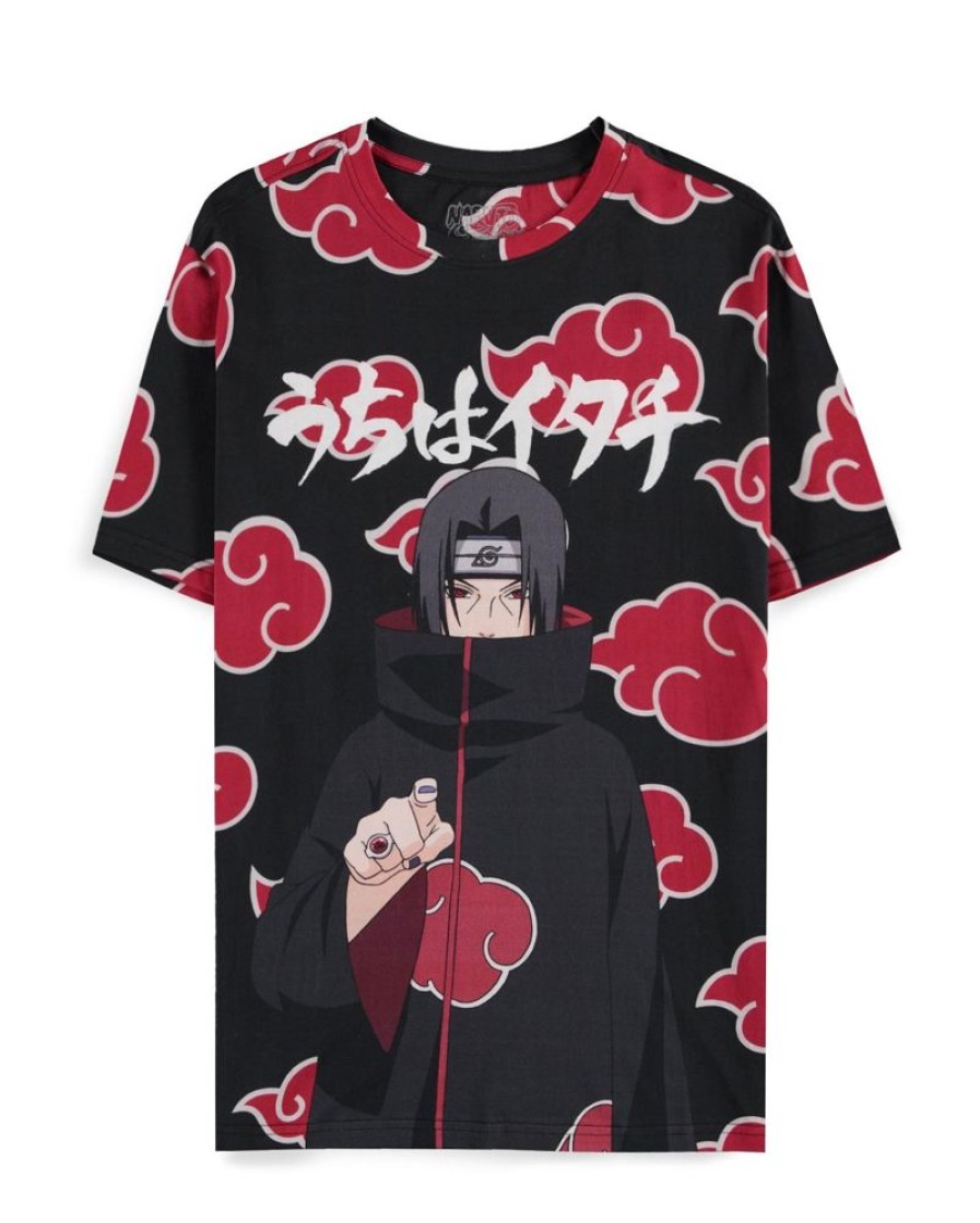 Difuzed | Naruto Shippuden - Nuage Itachi - T-Shirt Homme (Xs)