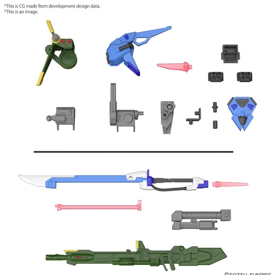 Bandai Model Kit | Gundam - Option Parts Set Gunpla 2 (Launcher/Sword Striker) -Model Kit