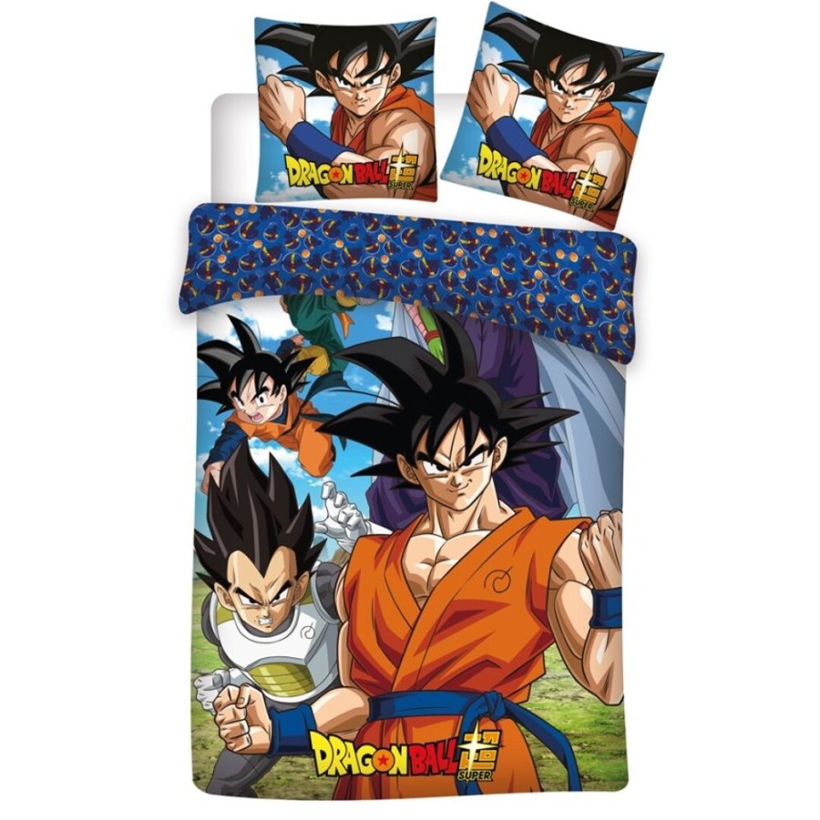 AyMax | Dragon Ball - Parure De Lit 140X200Cm - '100% Coton/Flanelle'