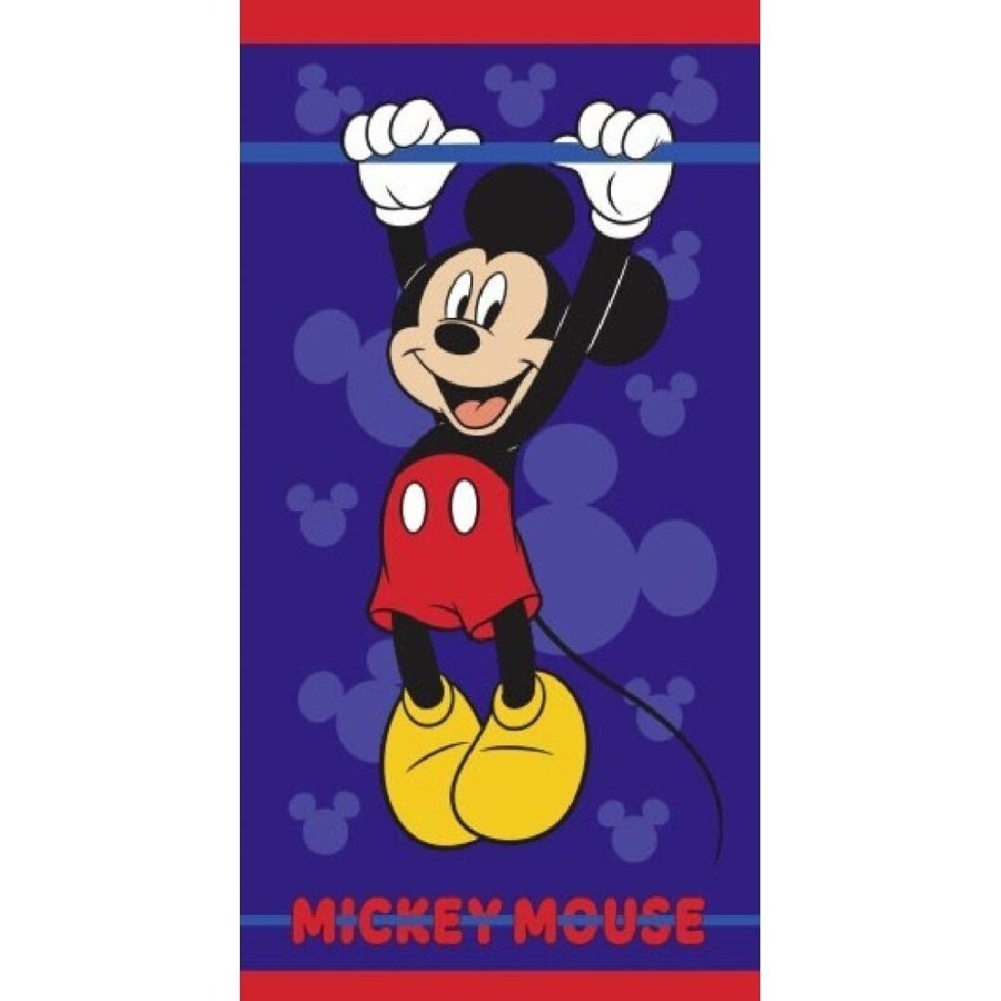 AyMax | Disney - Mickey - Serviette De Plage 100% Polyester 70X140Cm