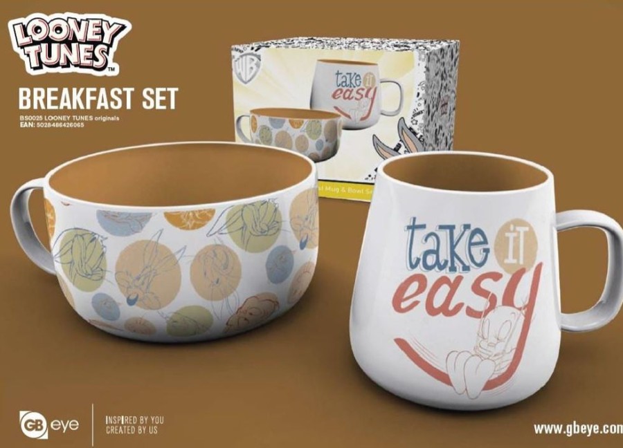 GB Eye | Looney Tunes - Set Petit-Dejeuner - Bol & Mug - Orginals