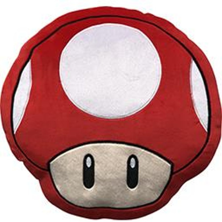 Character World | Super Mario - Coussin Champignon - '40X40X4Cm'